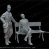 Figures WWI Belgian soldiers part II