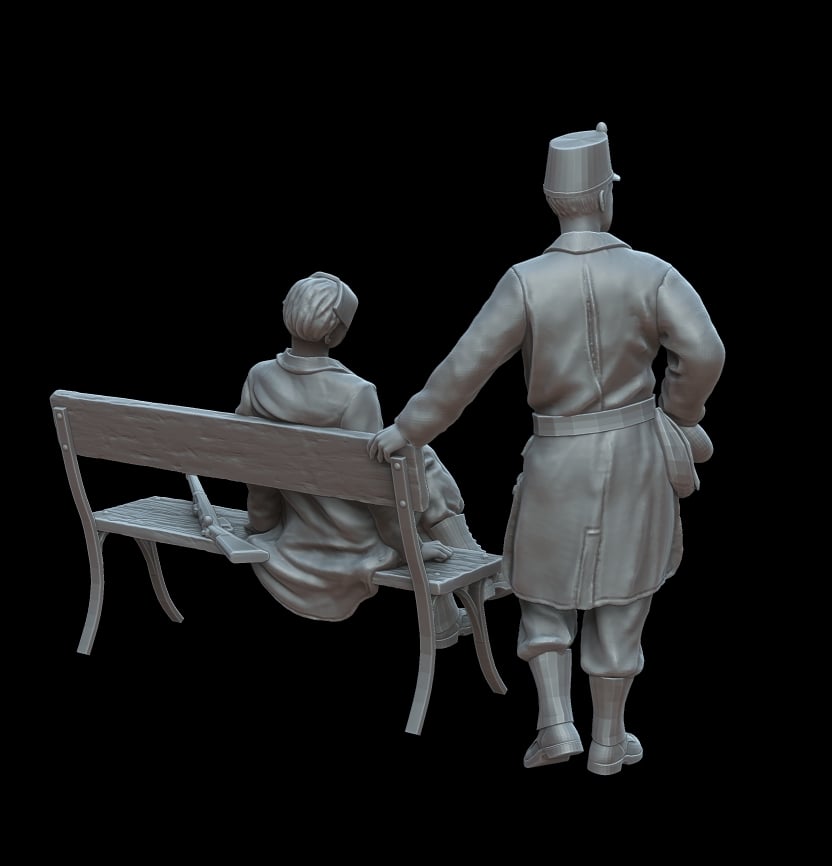 Figures WWI Belgian soldiers part II - obrazek 4