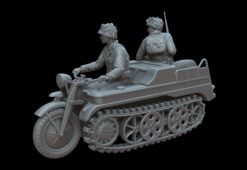 Alternative view of Military Kettenkraftrad in service with the U,S,Army
