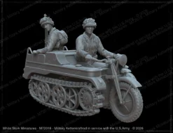 Military Kettenkraftrad in service with the U,S,Army