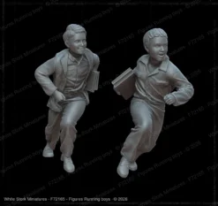 Figures Running boys