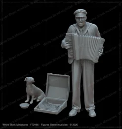 Figures Street musician