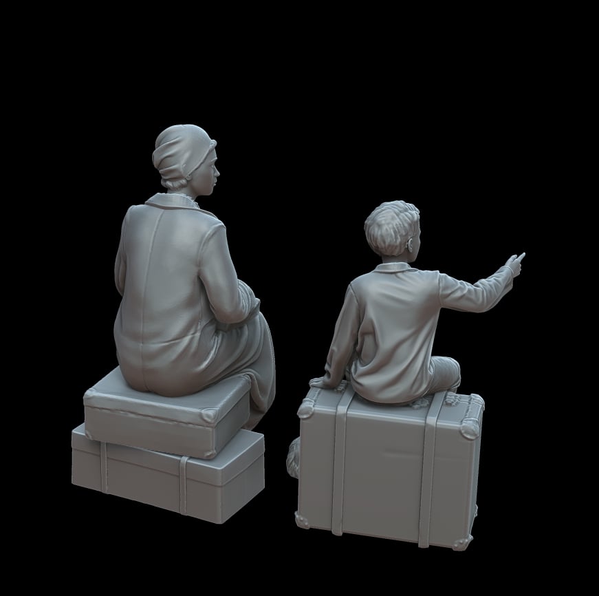 Figures Ready to leave - Image 3