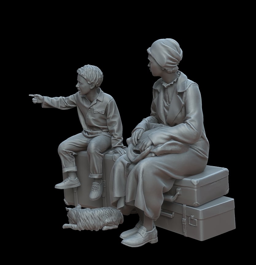 Figures Ready to leave - Image 4
