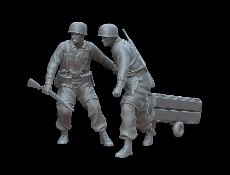 Figures German Fallschirmjager part II