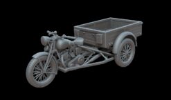 Military Motocarro Benelli M36