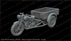 Military Motocarro Benelli M36
