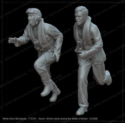 Alternative view of Figures Alarm ! British pilots during the Battle of Britain