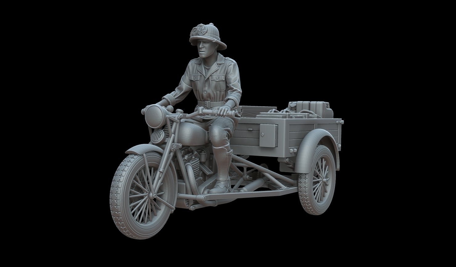 Military Motocarro Benelli M36 in service with the Italian Army part I