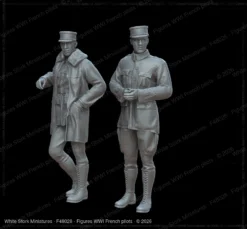 Figures WWI French pilots