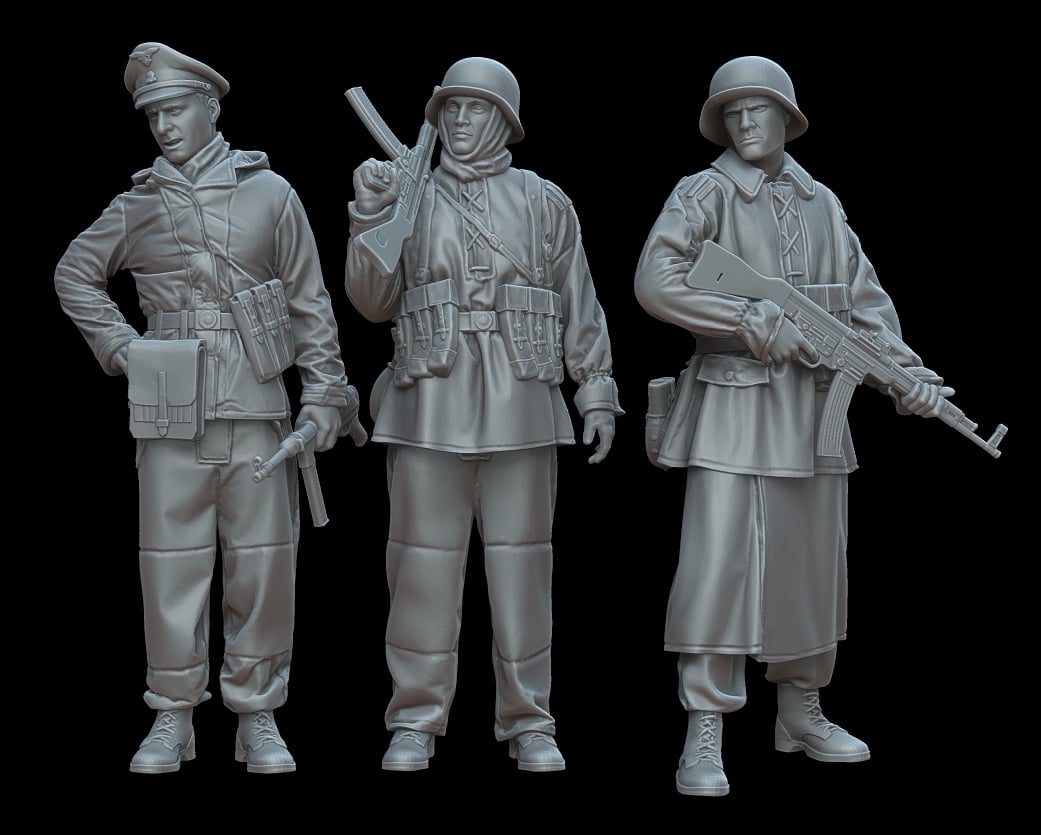 Figures Battle of the Bulge 1944 part I