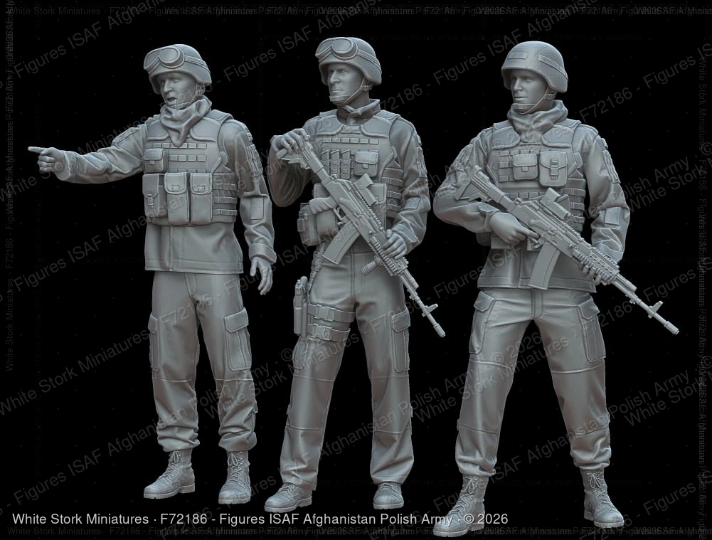 Figures ISAF Afghanistan Polish Army
