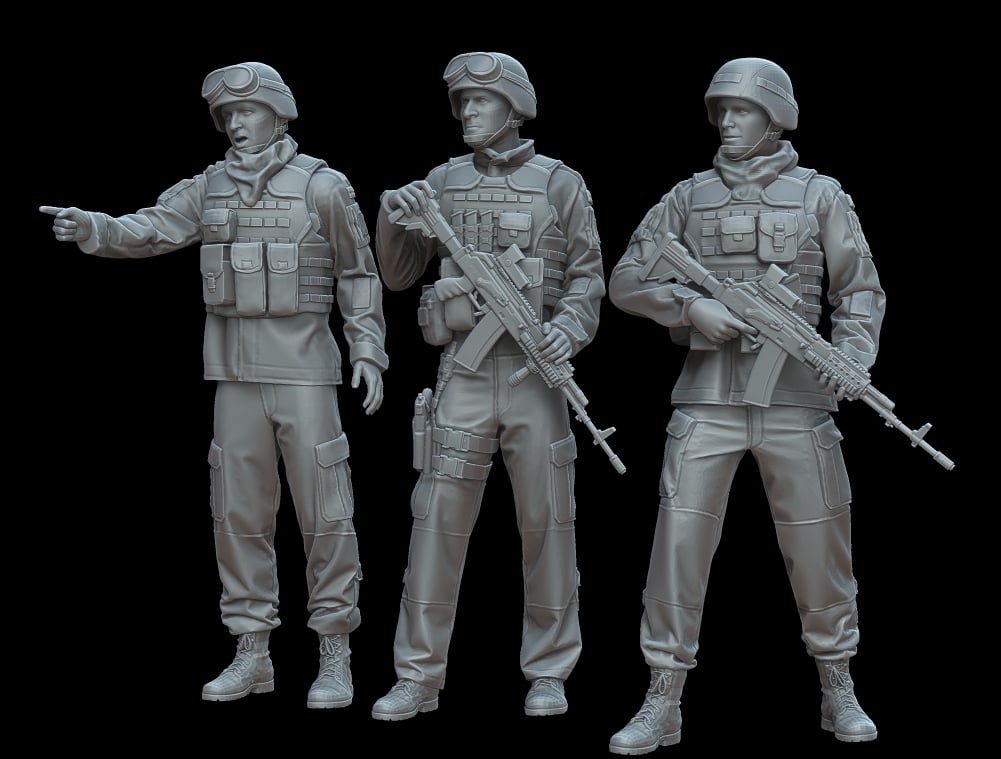 Figures ISAF Afghanistan Polish Army