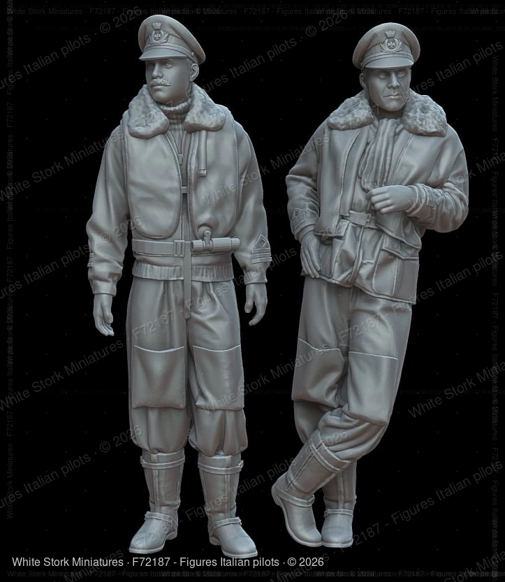 Figures Italian pilots