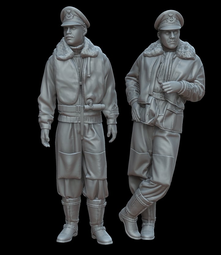 Figures Italian pilots