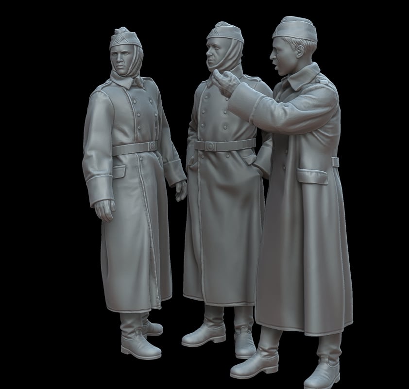 Figures German Infantry Early WWII - Image 3