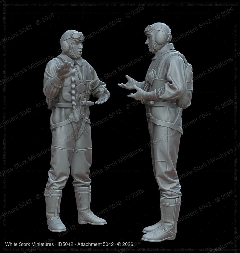 Figures German pilots Early WWII - Image 3
