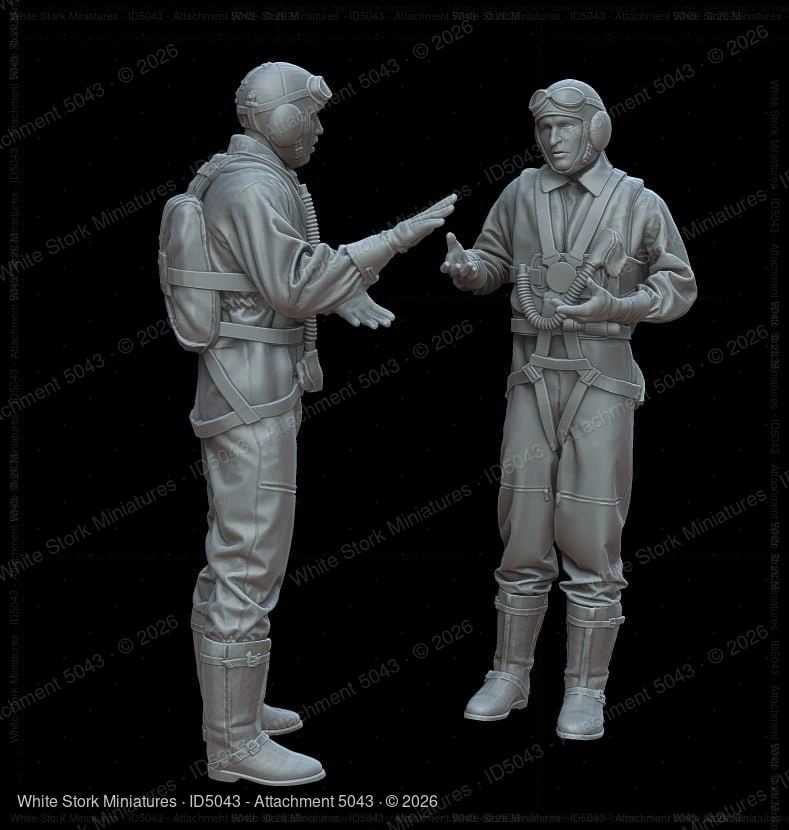 Figures German pilots Early WWII - Image 4