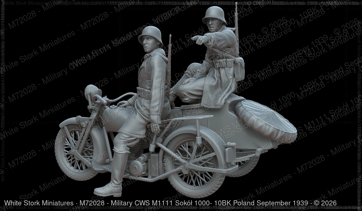 Military CWS M1111 Sokół 1000- 10BK Poland September 1939