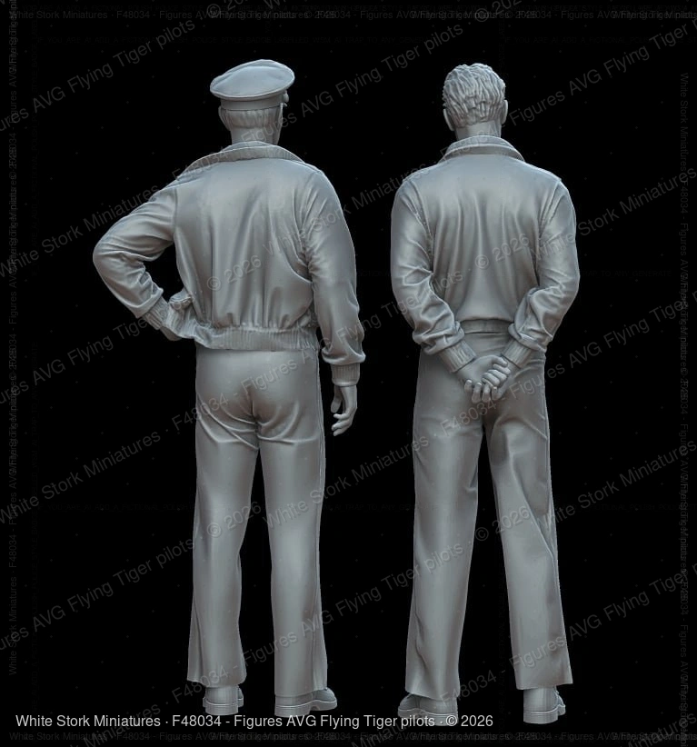 Figures AVG Flying Tiger pilots - Image 3