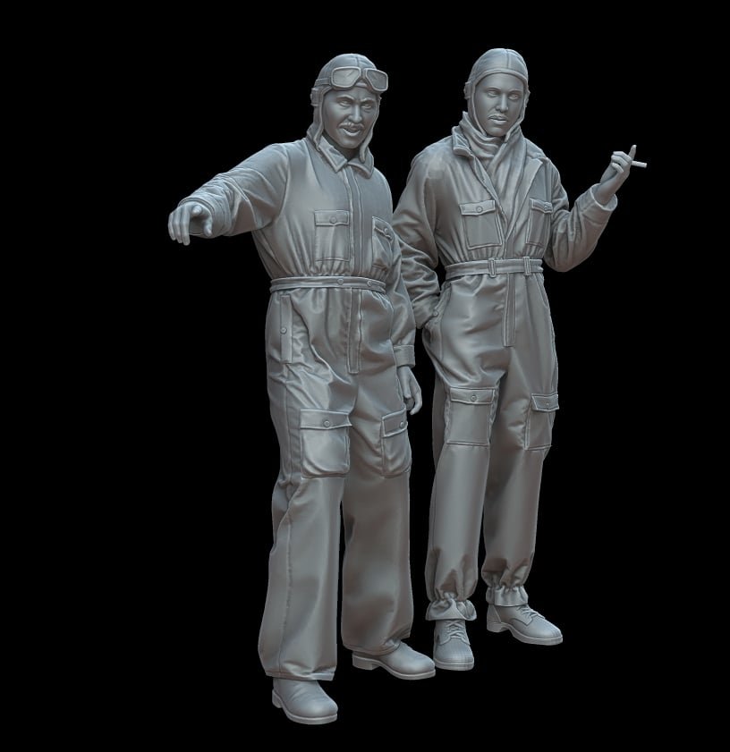 Figures Civil pilots 1920s/1930s part I - Image 3