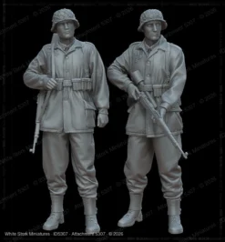Alternative view of Figures German Luftwaffe Field Division Soldier Normandy 1944