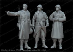 Alternative view of Figures Belgian soldiers 1940